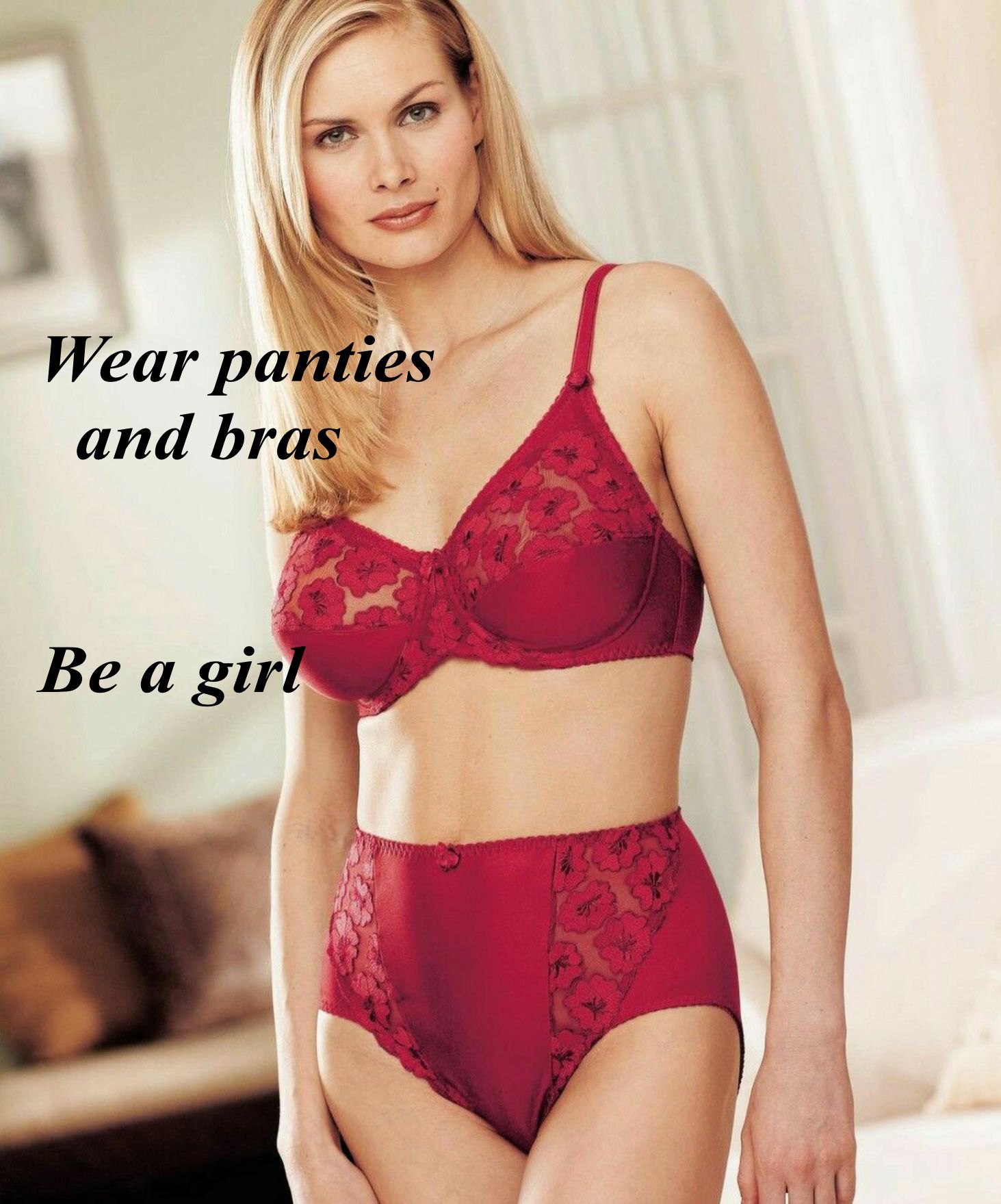 Bras and Panties for me on X