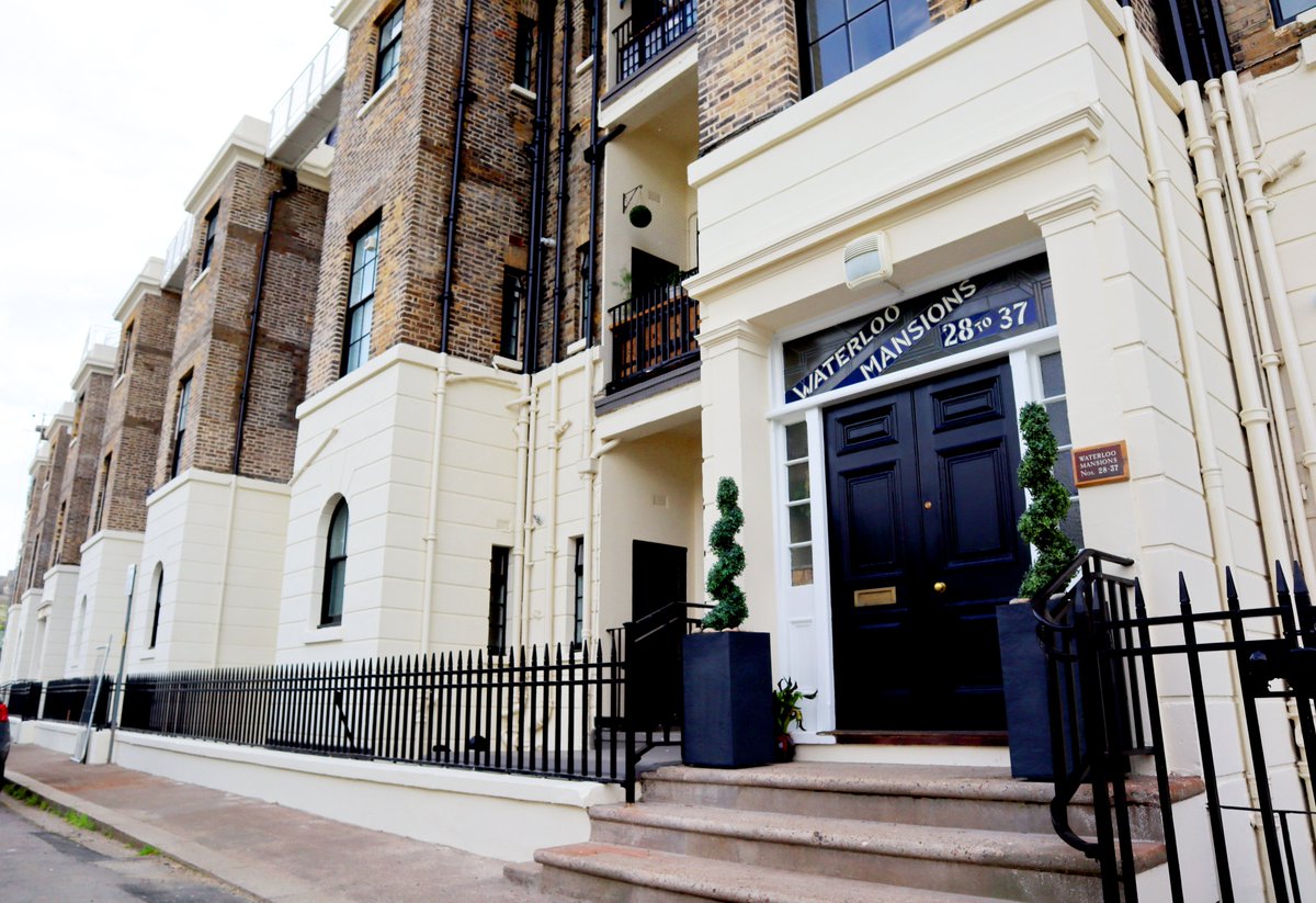 walkerltd's tweet photo. #JobDone 👏
Works have been completed at Waterloo Mansions, Dover. The Grade II listed residential building has undergone extensive external refurbishment works.

Massive congratulations to the whole site team on this stunning building refurb! 

#BuildingRefurb #ResidentialRefurb https://t.co/3N5PzGTxN0