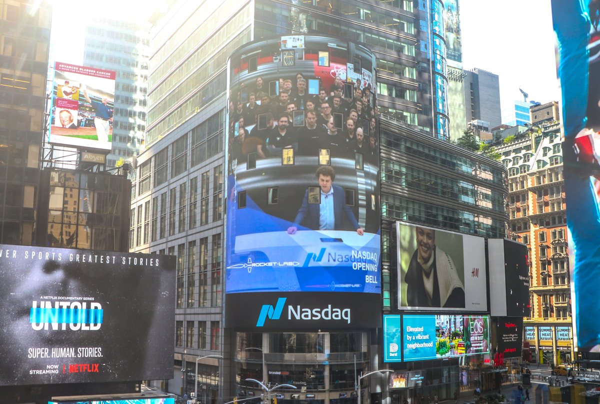 🚀<a href="/RocketLab/">Rocket Lab</a> is lifting-off for the <a href="/Nasdaq/">Nasdaq</a> Opening Bell! 🛎

$RKLB is providing end-to-end mission services, including complete satellite build and launch solutions, that provide rapid, frequent and reliable access to space. 🛰🙌