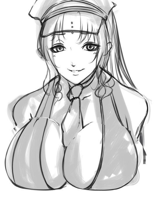 胸描きたかったキアラ。 