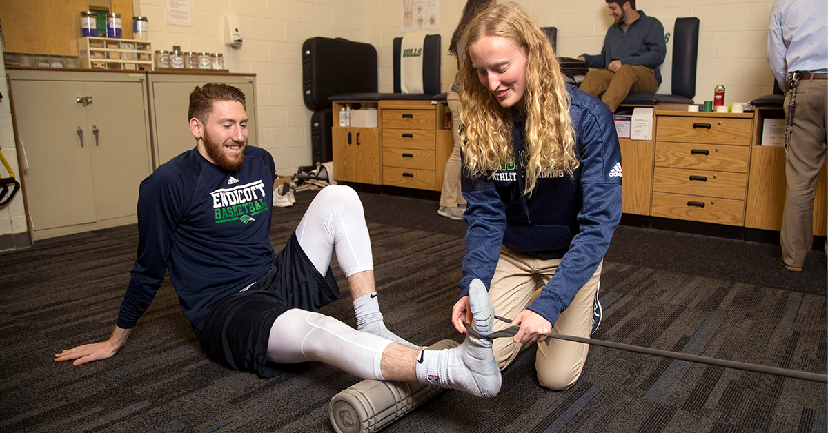 Learn more about Endicott's Endicott’s M.S. in Athletic Training program at our free virtual information session Monday August 30, 6 p.m.

Register today ➡️ endi.co.tt/3jh0jq5