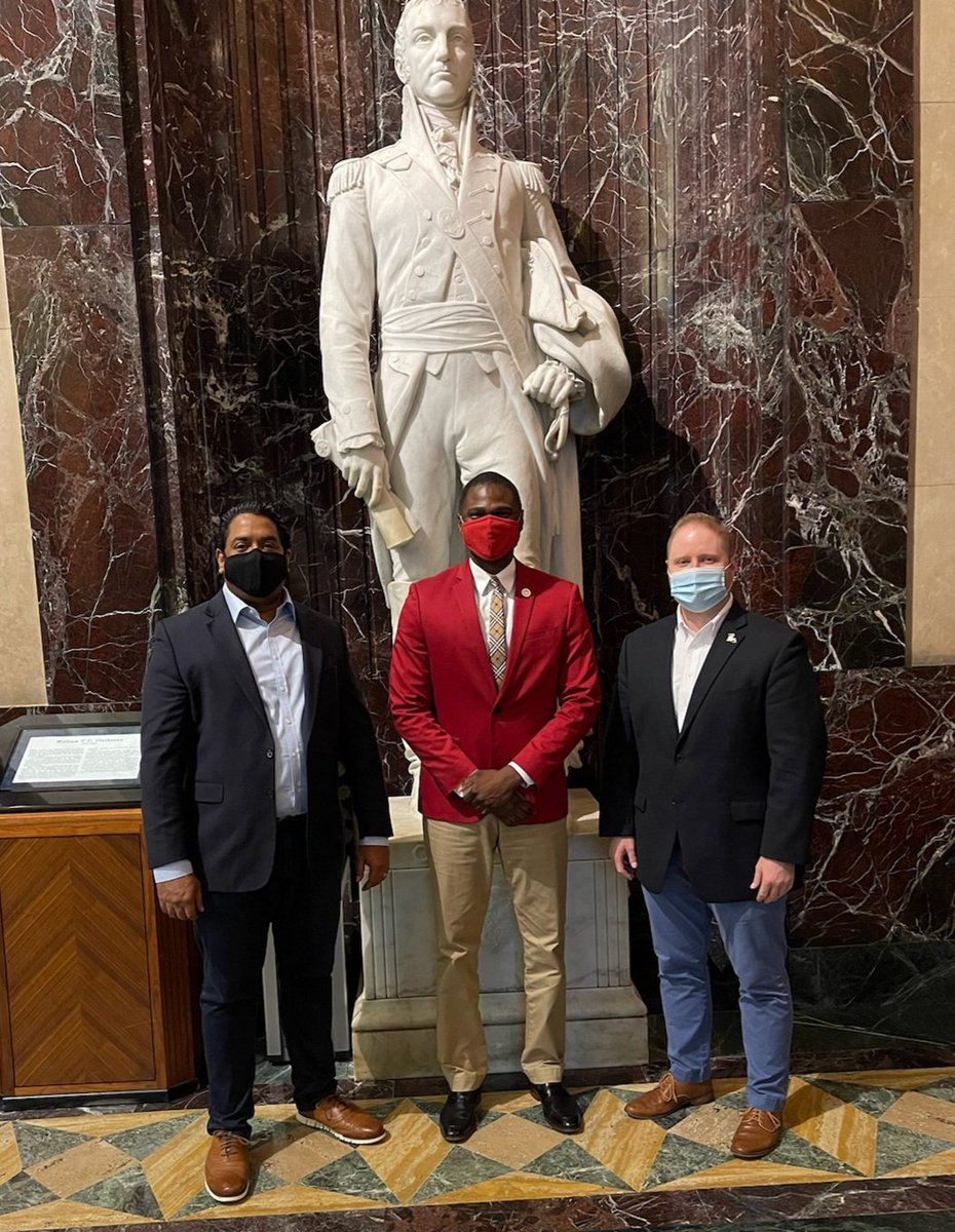 Great meeting yesterday with <a href="/BrassRep/">Rep. Ken Brass</a> to discuss ConnectLA's progress, the GUMBO grant program and how we can work together to bridge the digital divide in District 58. 
#ConnectLA #lalege #broadband