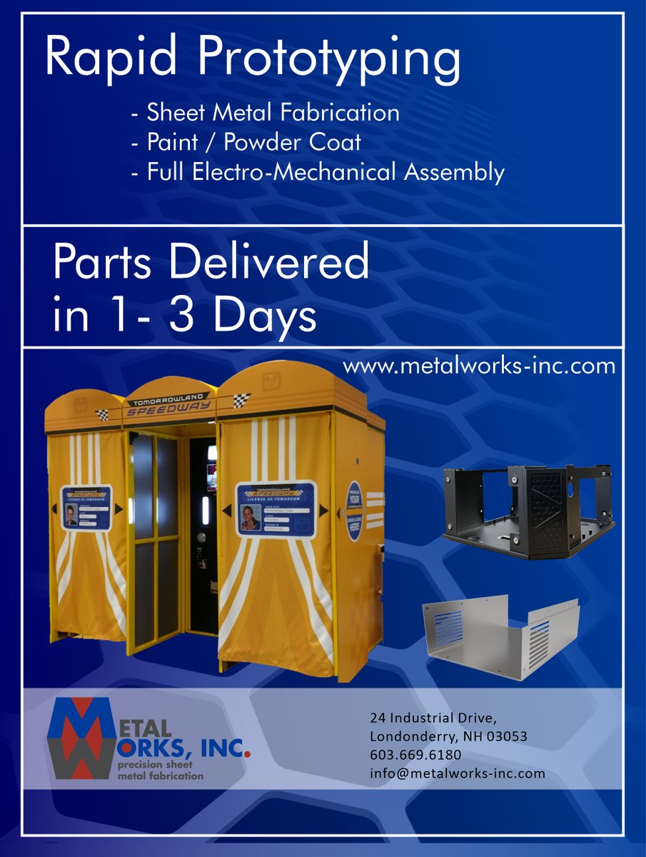 MetalWorksNH's tweet image. We assemble! Labor shortages across many industries are exasperating the manufacturing challenges companies face on a daily basis. Leverage our workforce and 35 years of experience to get your project fabricated, finished and assembled. 
metalworks-inc.com