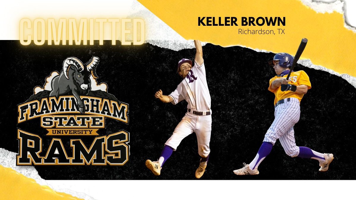 I am very excited to announce that I will be continuing my education and baseball career at Framingham State University! I would like to thank God, my parents, and coaches, who helped me get here. #Committed 
<a href="/FramBase/">FramStateBASE</a> <a href="/DavidWa46596841/">David Walsh</a> <a href="/rtxbaseball/">Richardson HS Baseball</a> <a href="/DTigersJohnson/">Dallas Tigers Johnson</a> <a href="/Punchie12/">Lawrence Mendonca</a>