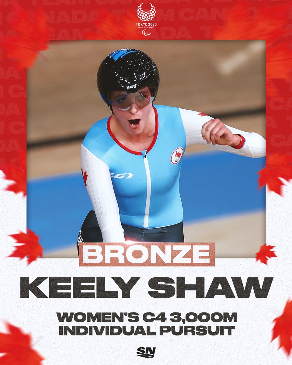 Sportsnet's tweet image. .@CDNParalympics earned two bronze medals on Day 1 of the #Tokyo2020 Paralympic Games. 🥉

#TeamCanada | #Paralympics