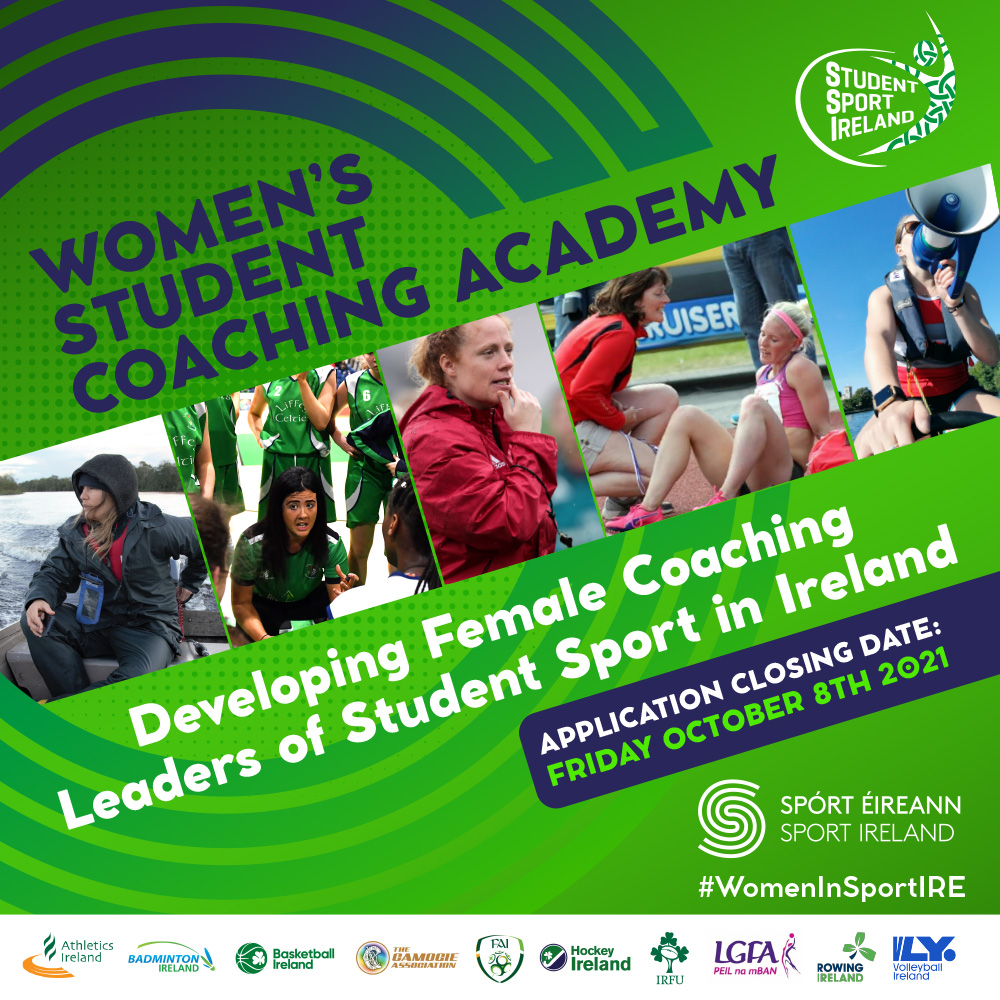 IrelandFootball's tweet photo. The @FAIreland are delighted to be supporting @StudentSportIrl's Women's Student Coaching Academy 🎓⚽️
A fantastic initiative that will help develop female coaches across all sports including football 💪
Details ▶️https://t.co/LIZoHC1PuJ
#WomenInSportIRE #FemaleCoaching #WSCA https://t.co/KA4qItQXmf