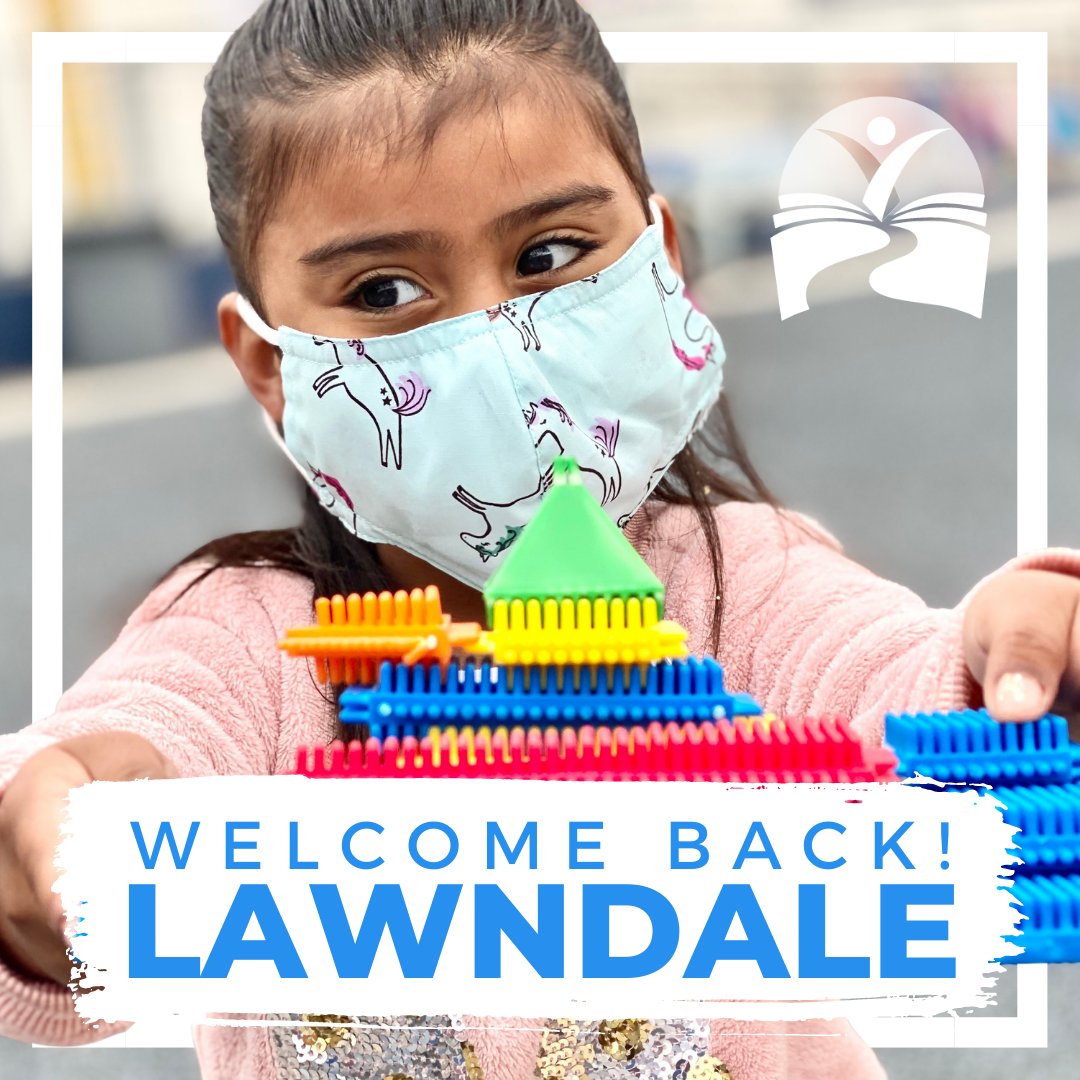 Welcome to the 2021-22 school year! Learn how we are 'Ready, Together!' at lawndalesd.net/readytogether