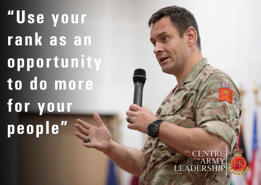 🇬🇧 Centre for Army Leadership (@army_leadership) on Twitter photo If you want 100% out of your people, you need to put 100% in! 💯
Former <a href="/ArmySgtMajor/">British Army Sergeant Major Carney</a> Gavin Paton talks about the incredible impact our junior commanders have at all levels.
Check it out ➡️ bit.ly/3emJOn5
#Leadership #LeadershipMatters #ArmyLeadership If you want 100% out of your people, you need to put 100% in! 💯
Former <a href="/ArmySgtMajor/">British Army Sergeant Major Carney</a> Gavin Paton talks about the incredible impact our junior commanders have at all levels.
Check it out ➡️ bit.ly/3emJOn5
#Leadership #LeadershipMatters #ArmyLeadership