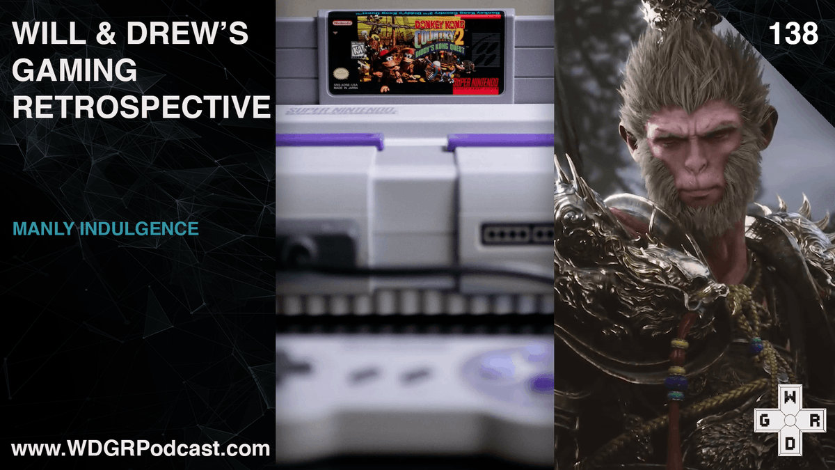 WDGRPodcast's tweet photo. It's the penultimate episode of WDGR, as the clock ticks down the show, Will and Drew get together once more to chat about #videogames, including #TwelveMinutes, #BlackMythWukong, #QuakeRemastered, #DeathStranding, #Hades, and #SNES30

https://t.co/ATtPqBFfRK https://t.co/WcBBsQxnOj