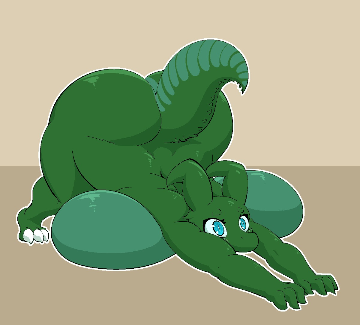 Lagotrope's tweet photo. Whether she is intentionally in the meme position or had a bad trip is an exercise left for the reader. https://t.co/m9I1qqOFd3