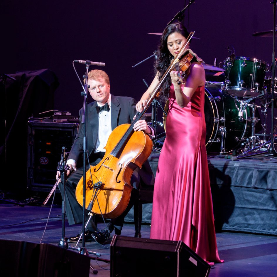 classicaltorock's tweet image. The incredible cellist #StanSharp &amp;amp; his beautiful, talented wife, violinist #Yutong - two of our co-founders performing at our successful #gala in 2016. We miss you every day, Stan. #PeninsulaEducationFoundation #charity #benefit #nonprofit #giveback #forthekids #musiceducation