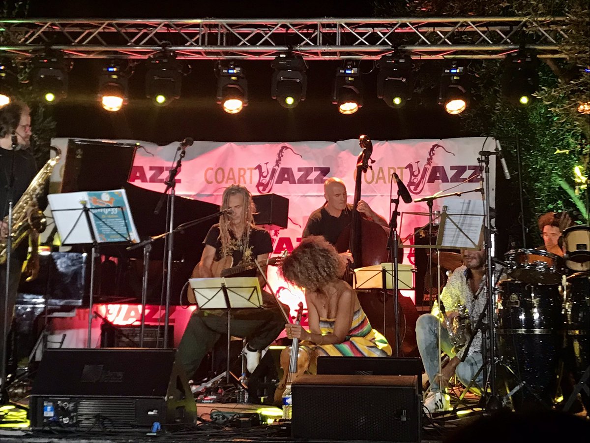 coartjazz's tweet photo. Magnifique édition de Coartjazz 2021 avec un concert final de toute beauté  : avec Yilian Canizares, Grégory Privat, Stéphane Guillaume, JC Maillard, Jerome Regard, Thierry Arpino, David Brkljacic https://t.co/h8rTOWJPUU