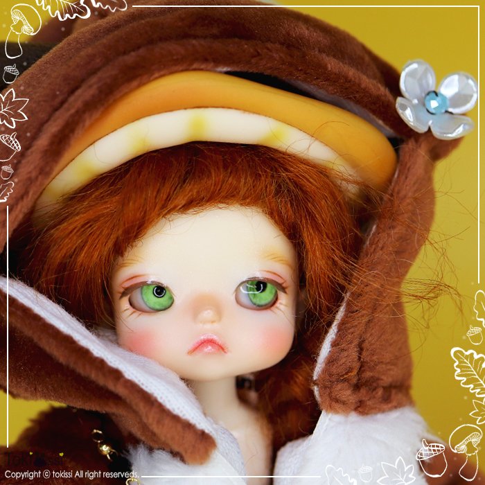 TokissiDoll's tweet photo. Preorder
(MiRo_sulky ver.) Autumn Fox 🦊
September 1st ~ September 5th, 2021(KST)
先行予約🍄
(スネミロちゃんバージョン)オータァムキツネ
2021年9月1日(水)から9月5日(日)まで
#obitsu11 #obitsuhead #オビツ11
#doll #人形 #ドール
#autumnvibes #autumnfox
#MiRo_tokissi #tokissi https://t.co/AJNpM5Nw7S
