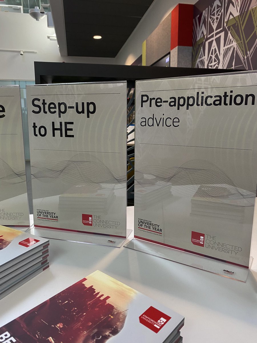 StaffsStepUP's tweet photo. Don't forget - we have our Open House Event tonight 4.30pm-6.30pm, Science Centre where @StaffsStepUP can help you find all the info &amp; support you need to start @StaffsUni - https://t.co/d2KV5VWNI5 #WeSeeYourPotential https://t.co/yFQj3QFFYr