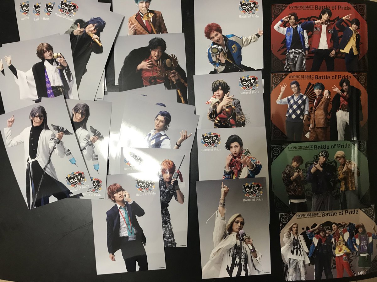 hg0145's tweet photo. 【交換】 ヒプステ BoP ランブロ

譲 A
理鶯、幻太郎2、帝統4、寂雷2、独歩、★簓、盧笙4、零、空却、十四、弾襄、ハル、★イケブクロ、★オオサカ、アカバネ、糸の会+道頓堀

求
★一郎、☆二郎B、☆左馬刻、☆イケブクロB > 三郎、堂庵、孤久里B、ヨコハマ、アカバネB

→続 https://t.co/hv1WblupK5