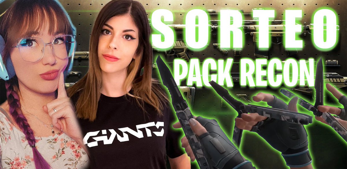 ✨SORTEO RECON BUNDLE✨

✅ RT + like a este tweet 
✅ Seguir a <a href="/PataIea/">Patalea 🌻</a> y a <a href="/Maylenchan/">Maylen 🌠</a>
✅ Mencionar a 2 amig@s

📅 El sorteo finalizará el 05/09 📅

MUCHA SUERTE🍀❤️