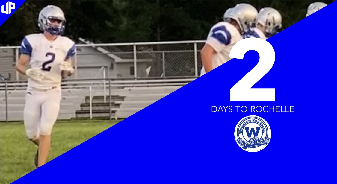 WHSFootball1907's tweet photo. @Kevin_P_Lyons son’s days till Rochelle (can’t find his Twitter😂)

#RochelleWeek #BeatHubs #2Days #ForTheHittinStreaks #STREAKS #BluePride #ALLin #Go1and0 #RoadToThePlayoffs

@CoachBigPete @DeepDishFB @EDGYTIM @lemminginsider @200702048 @Jamaskane @FBstreaks @jonmickle2 https://t.co/m8pCatHluP