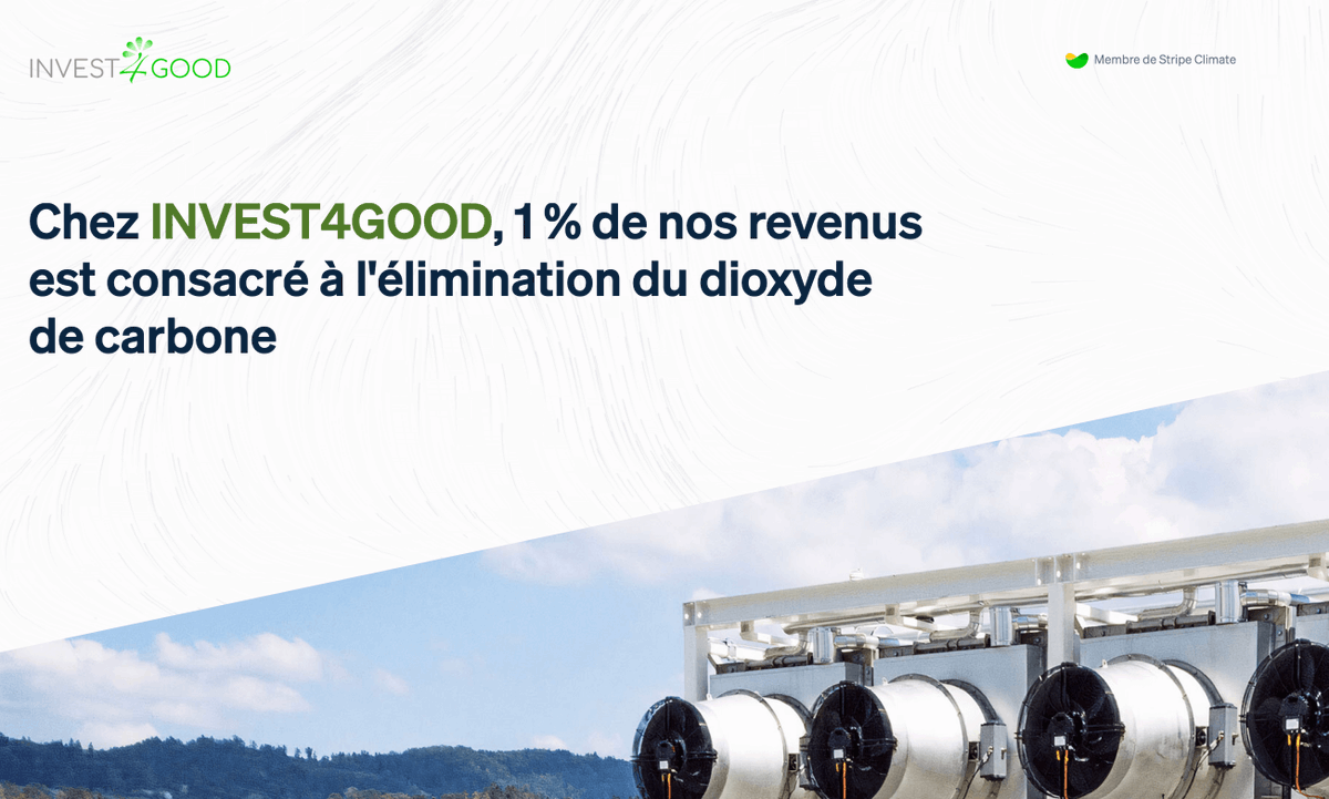 GoodInvest4's tweet photo. Rejoignez-nous dans l'initiative Stripe Climate Carbon Removal 🌎 ! - https://t.co/iZCNXMtkFU https://t.co/aygLeM3biH