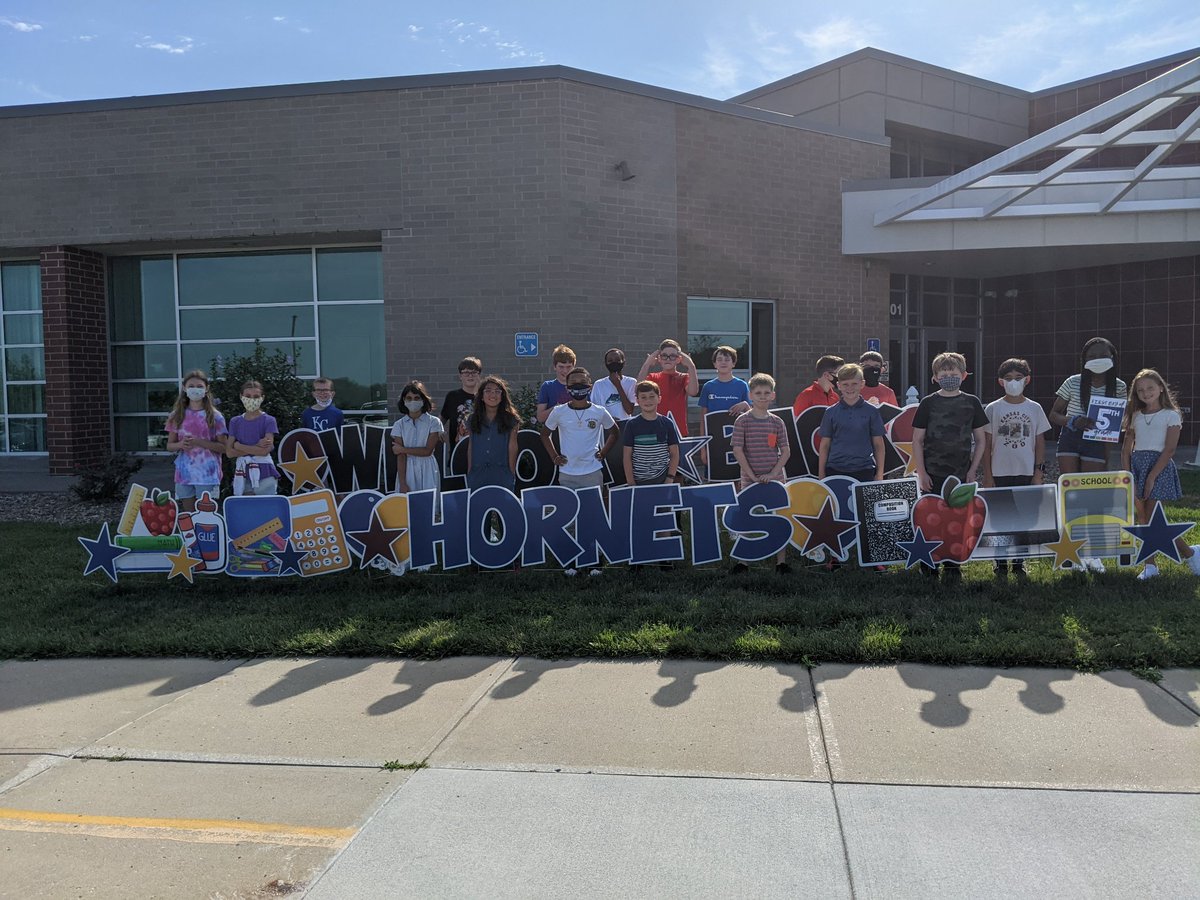 Excited to be back to school with these NEW fifth-graders! <a href="/hhehornets/">Hawthorn Hill Elementary</a>