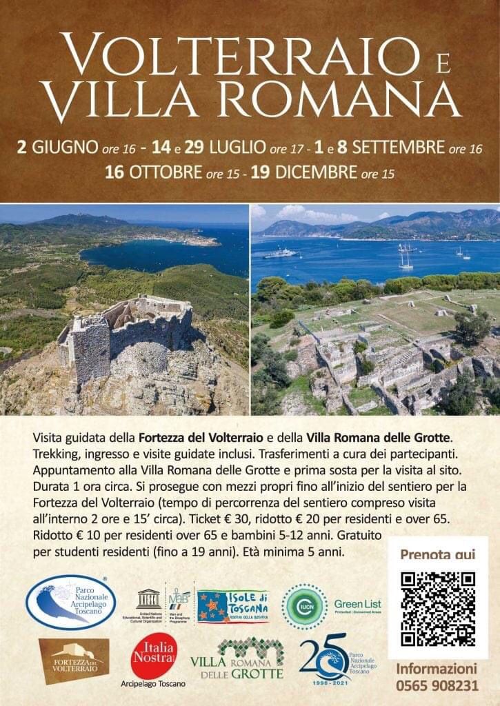 🌿Trekking tra storia, archeologia, natura e paesaggio il 1°settembre all'Elba: dalla villa romana delle Grotte alla fortezza del Volterraio. Prenotazioni aperte! <a href="/isoletoscane/">parcoisoletoscane</a> #isoletoscane #natura #turismosostenibile