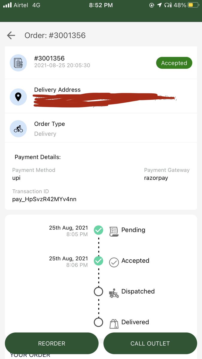 KushRuhela's tweet photo. @LaPinozPizzaInd are they going to deliver..? I tried to call them but no response…!!!! There is no customer support in the app., i don’t know what to do. https://t.co/2157HP0zW0