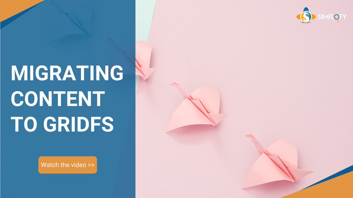 simflofy's tweet photo. Ever wondered how to migrate content from an on-premises repository to GridFS? Take a look at this short video and all will be revealed.
https://t.co/EkZDATDPl7 https://t.co/YSYU849gVU
