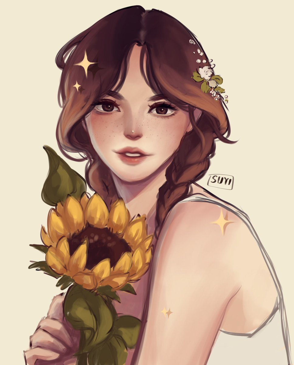 🌻
#photostudy #sketch