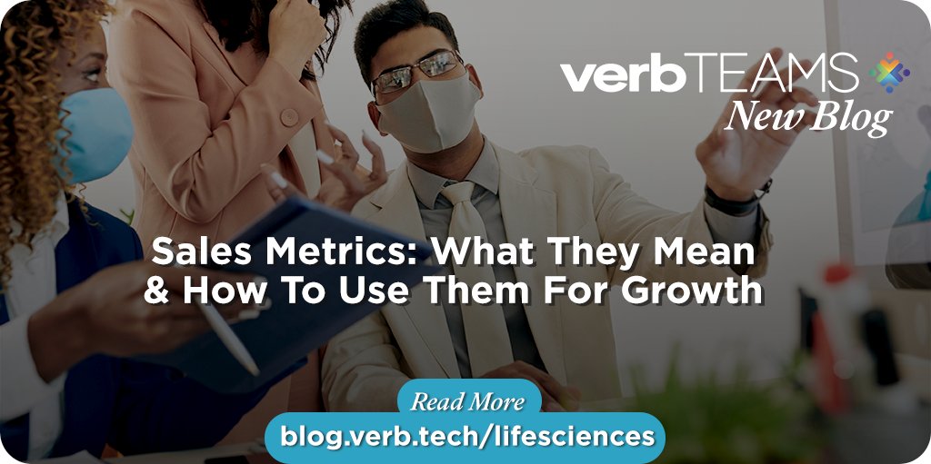 ShopMARKET_Live's tweet image. To be competitive in the medical sales industry, a leader must understand their most recent revenue trends at a granular level. Learn more from our #verbTEAMS pros, about #salesmetrics and how to use them for growth within your organization --- tinyurl.com/49ftp47y #VERB #SaaS