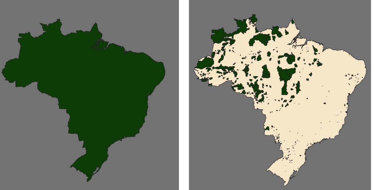 fiscaldoibama's tweet image. A história não começou em 1988!

#MarcoTemporalNão

           TERRA INDÍGENA 
 1500             //               2021