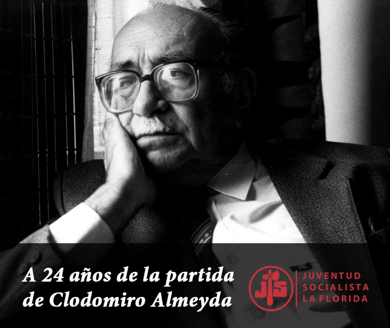 jslaflorida's tweet photo. Ingresó clandestino a Chile cruzando la cordillera, rompiendo así su exilio. Lo despojaron de sus derechos por creer en la democracia. Pensó y luchó por un país humano y justo.
Don Cloro en los corazones de los socialistas chilenos. @JS_Chile @PSChile https://t.co/zfWYu2vMF9