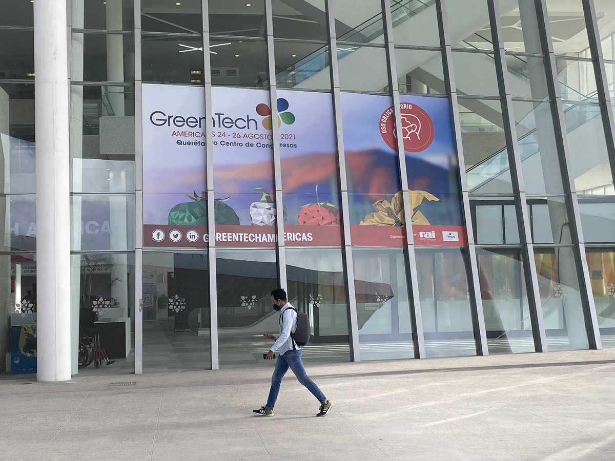 AgriMexico's tweet photo. Sharing the achievements of a successful #PlantEmpowerment trial by NL consortium @Horticonnectnl supported by @RVO_Int_Ond - in Mexico at the 2nd day of @GreenTechAm #datadrivengrowing #nextgenerationgrowing https://t.co/62qPRbyRcf