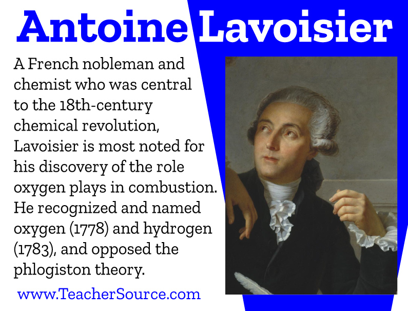 Educational Innov. у Твіттері: «Antoine Lavoisier was born on this day in 1743. #AntoineLavoisier #Science #OnThisDay #Chemistry #Chemists #Scientists #Oxygen #ChemicalRevolution https://t.co/2oiCJ27E73» / Твіттер