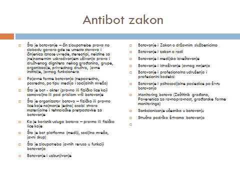 GavrilovicZoran's tweet photo. #nacrt #antibotzakon @ravnopravnostRS @zastitnikrs @PoverenikRS https://t.co/LwvPdWtjTo