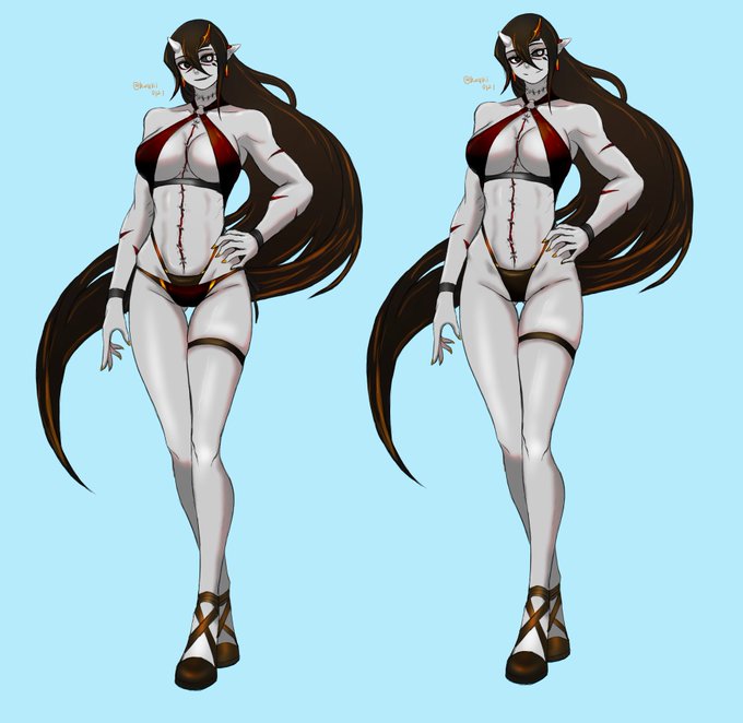 ハジメさん水着 