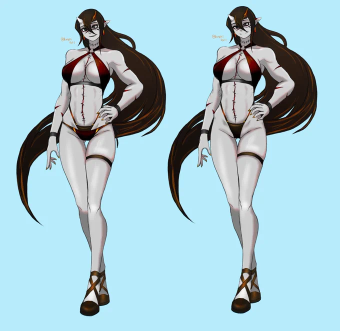 ハジメさん水着 