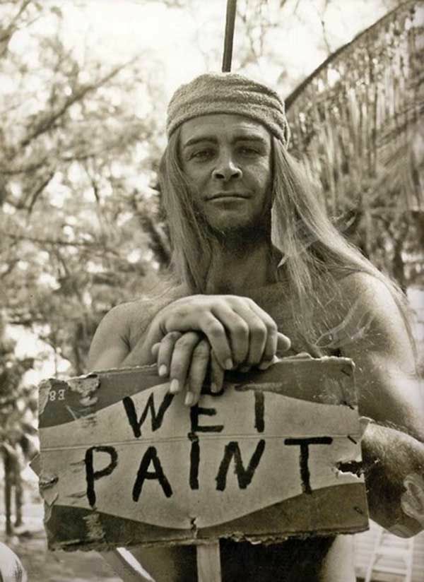 Happy Birthday to ex- Hippie and professional House Painter, Sean Connery! RIP 