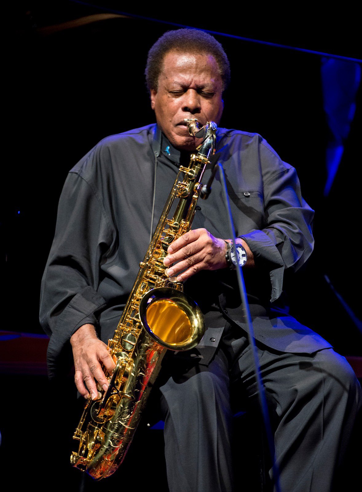 Happy Birthday, Wayne Shorter! © Lorenzo Duaso (2014, 46 Voll-Damm Festival de Jazz de Barcelona). 