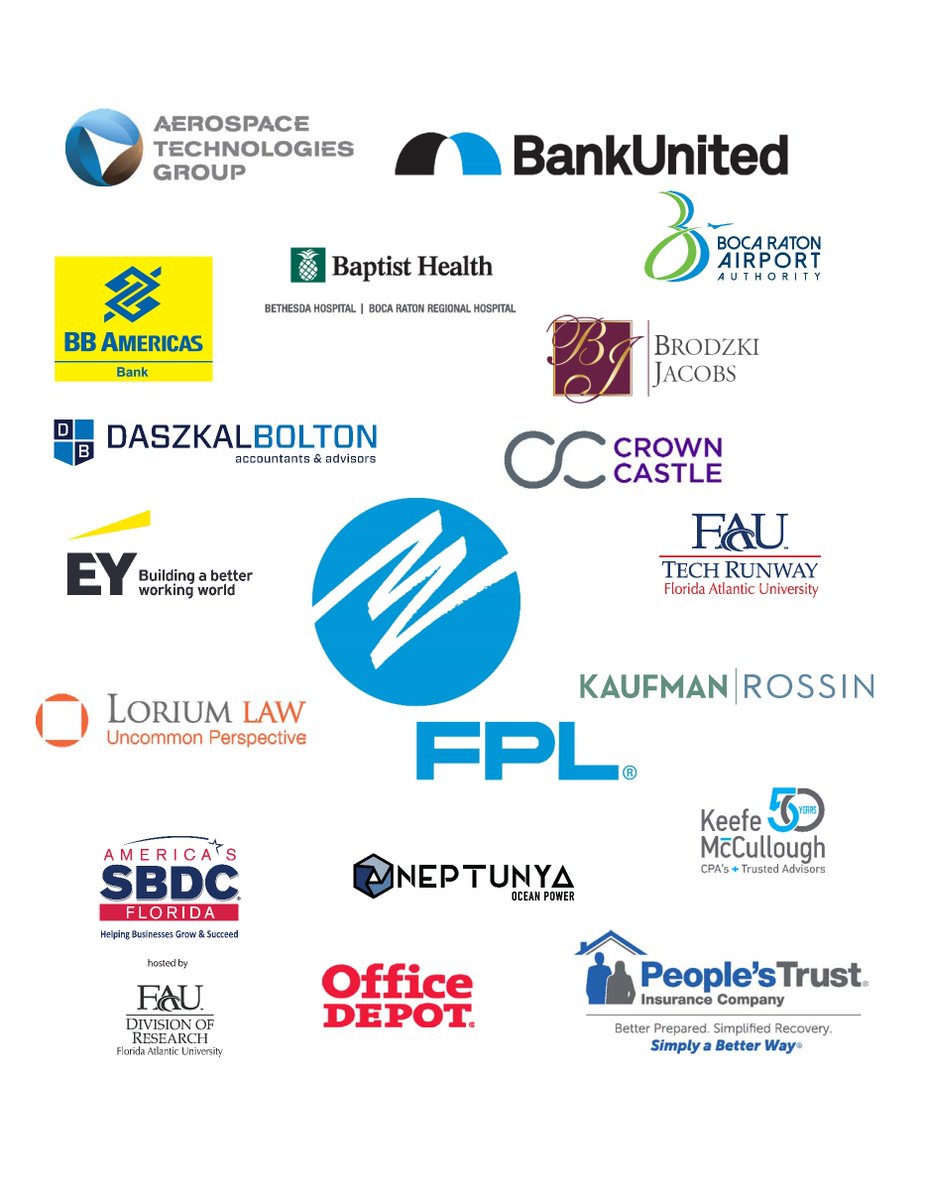 A big #ThankYou to our sponsors for the 2021 Research Park Annual Awards &amp; Celebration of #Entrepreneurship!

Your support keeps #SouthFlorida's #entrepreneurial community strong!