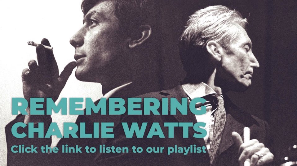 Click to play our Charlie Watts tribute playlist.
Yesterday we said goodbye to Charlie Watts, the heartbeat of the Rolling Stones. To celebrate the great man we have created playlist of our favourite Stones tracks to remember the magic he helped create: lnkd.in/epsmRtF4