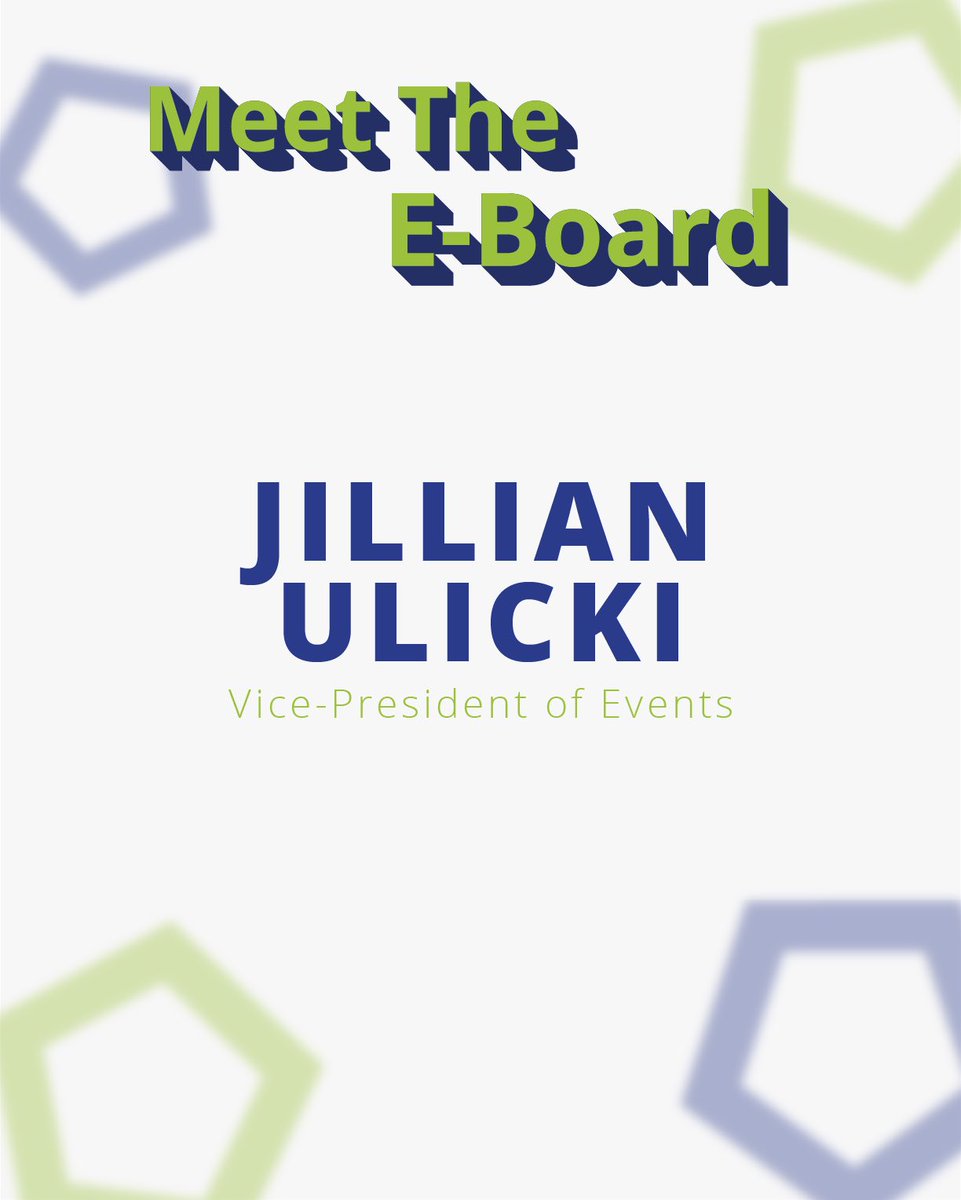 Meet Jillian Ulicki, VP of Events. Jillian's a junior entrepreneurship and marketing double concentration.

Her favorite thing about CEO is the opportunity to learn from and get inspiration from experienced entrepreneurs.