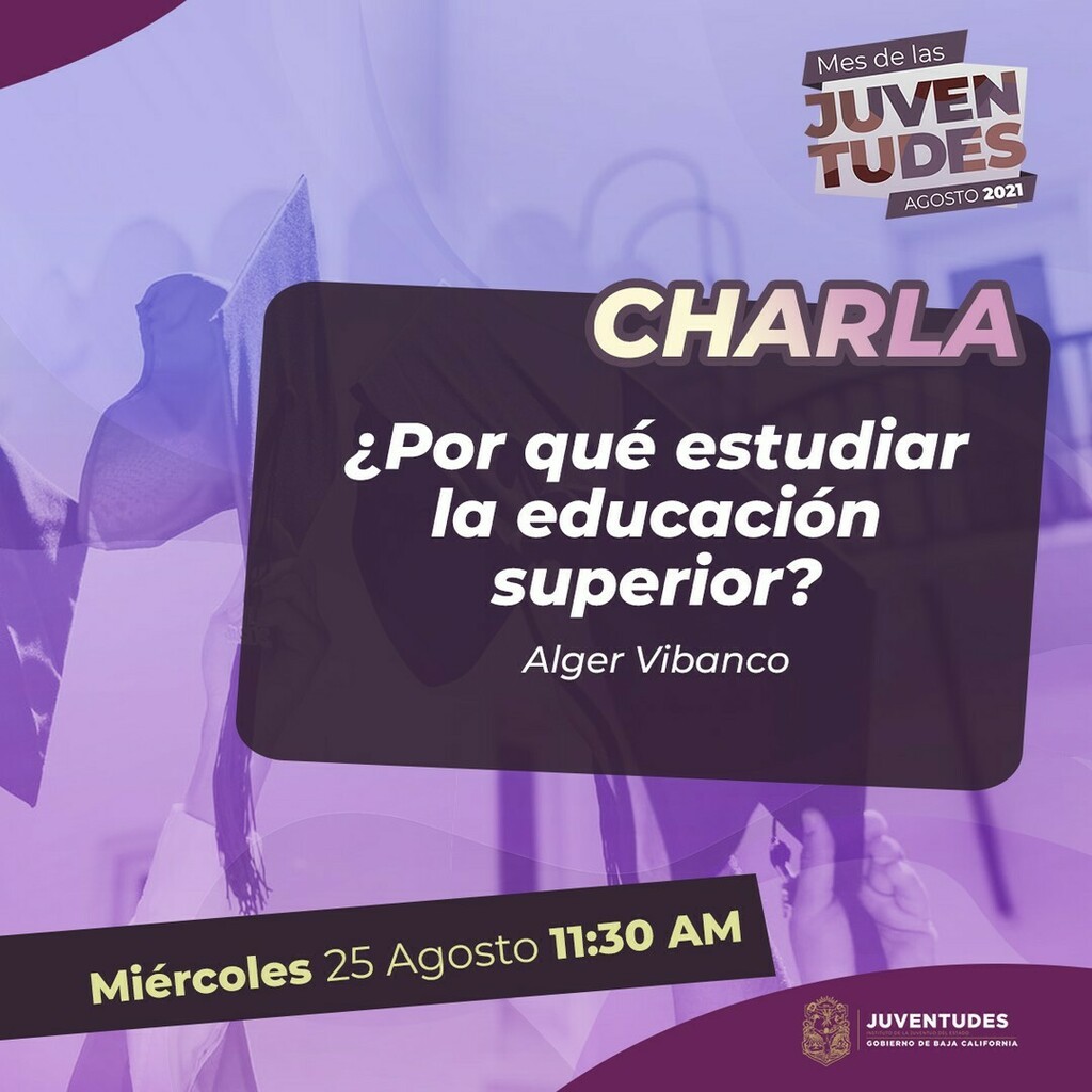 Hoy en una nueva charla en el #MesDeLasJuventudes, el Médico Alger Vibanco nos cuenta el por qué es importante continuar con tu educación superior y las claves para lograr tus #sueños . Desde hace más de cinco años ha ayudado a cientos de jóvenes a calif… instagr.am/p/CTAIcCur2Kl/