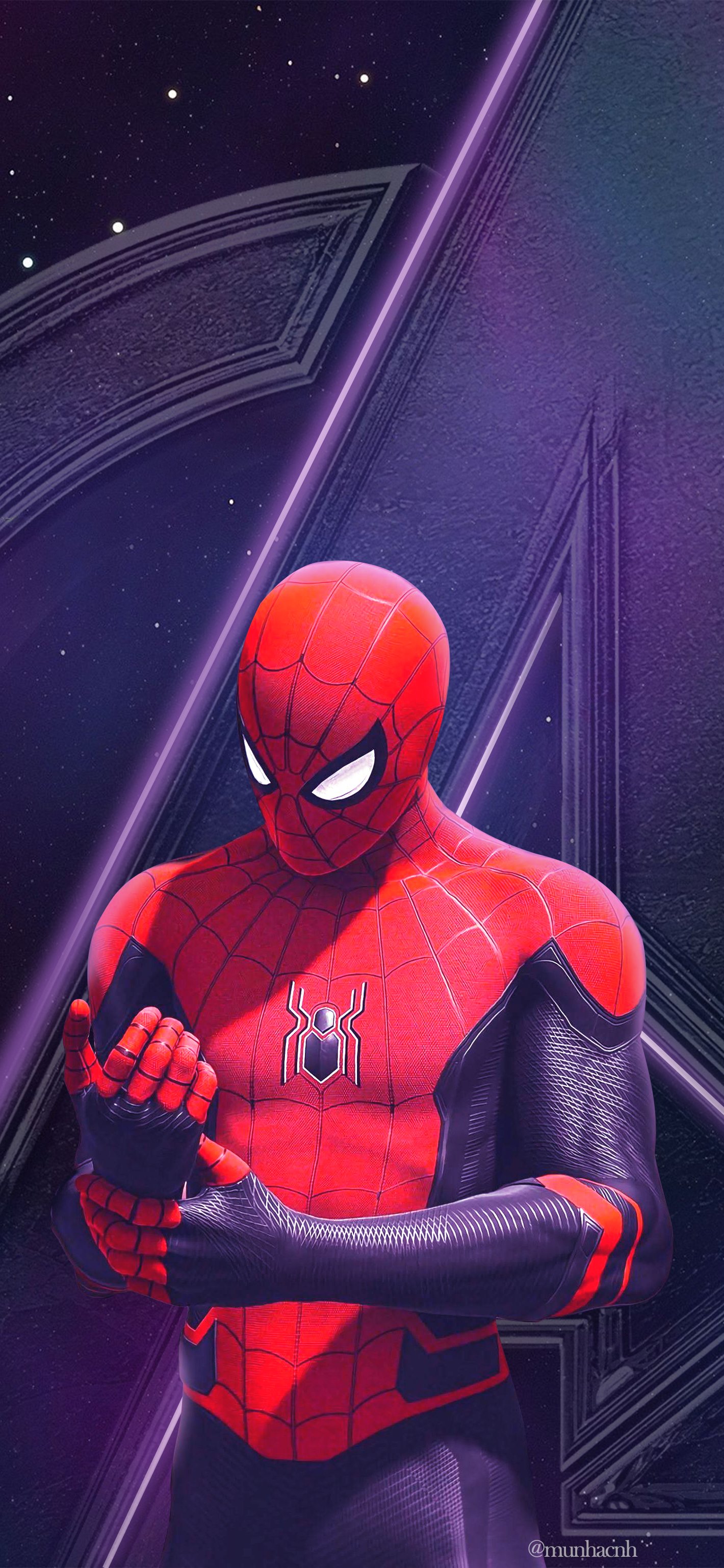 Spider Man No Way Home Fond Decran Twitter \ Mwunh على تويتر: "Rien avoir mais pour fêter la sortie du trailer  de Spider-Man: No Way Home je me suis rapidement créé un fond d'écran pour  mon téléphone. Et comme