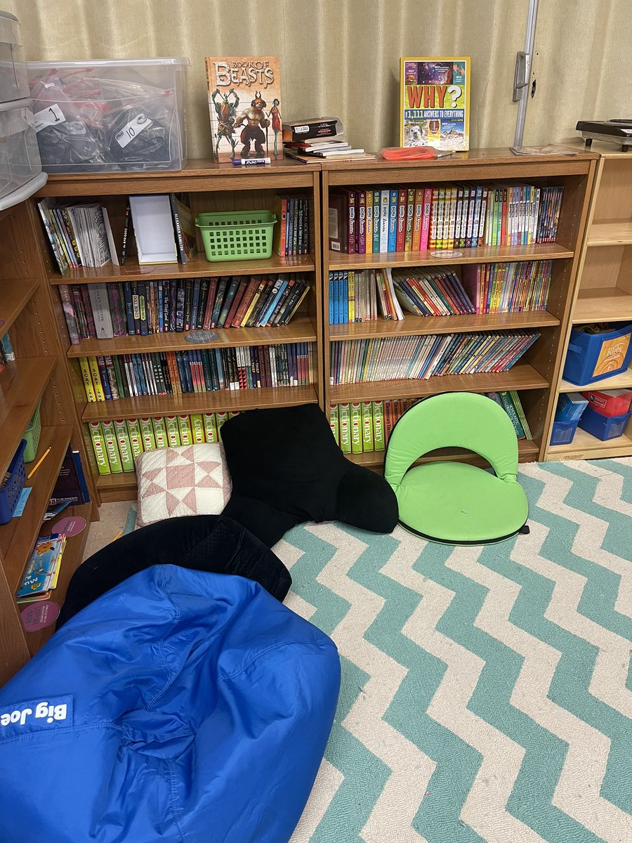 StapletonEDU's tweet photo. Strong, campus-wide systems are in place at Allison Elementary. Attendance incentives, SMART goals, @AVID4College Binders, and SEL spaces in every classroom, just to name a few! https://t.co/c4DcZWx159
