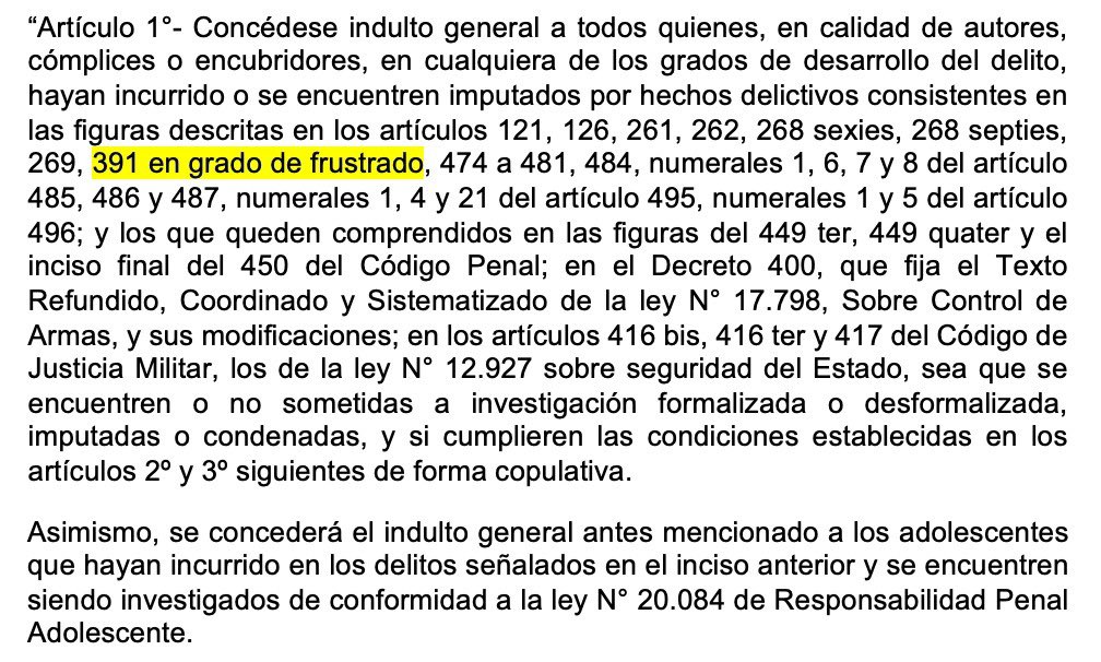 Homicidio frustrado, eso es lo que dice el proyecto que defiendes.

Si a ti te parece que tirarle una molotov en la cara a una mujer no busca matarla sino defender una causa social, es tu problema.