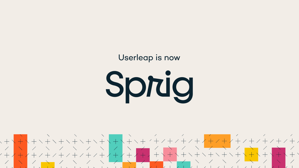 Sprig's tweet photo. Hey there 👋 We’re Sprig (you might have formerly known us as UserLeap) and it’s a big day for our team.

In addition to our brand new name, we’re also announcing the launch of our new, all-in-one product research platform https://t.co/HkXnMw0jNS. 🧵 - 1/6 https://t.co/95CSRedquu