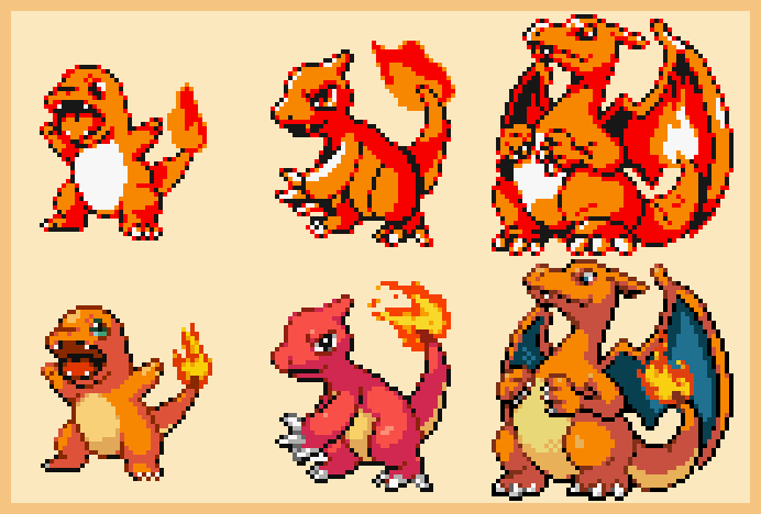 Lucy on X: ⚡️pokemon yellow revamp project⚡️ hitmonlee, hitmonchan / X