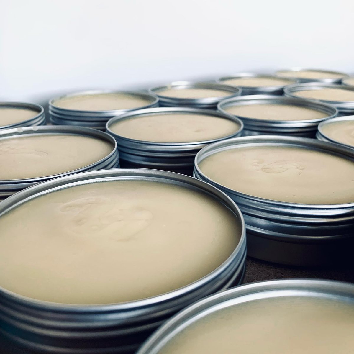 New batch of handmade shaving soap ready for cure 🧼🧼