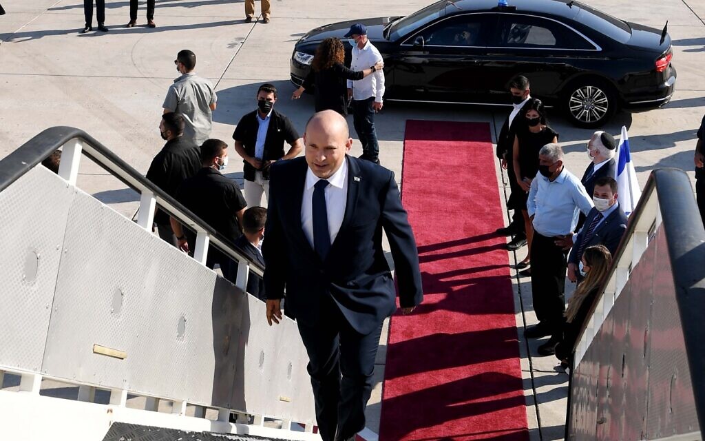 jerusalemprayer's tweet photo. Article: Touting reset of ties, Bennett heads to US to map out Iran strategy
PM says he’s bringing a new ‘spirit of cooperation’ to Washington, which he hopes will bolster Israel’s security.
#PMBennett #Washington #PrayForWisdom #StandWithIsrael
https://t.co/kBU8BwEZVw https://t.co/5QqUKI5Y6D