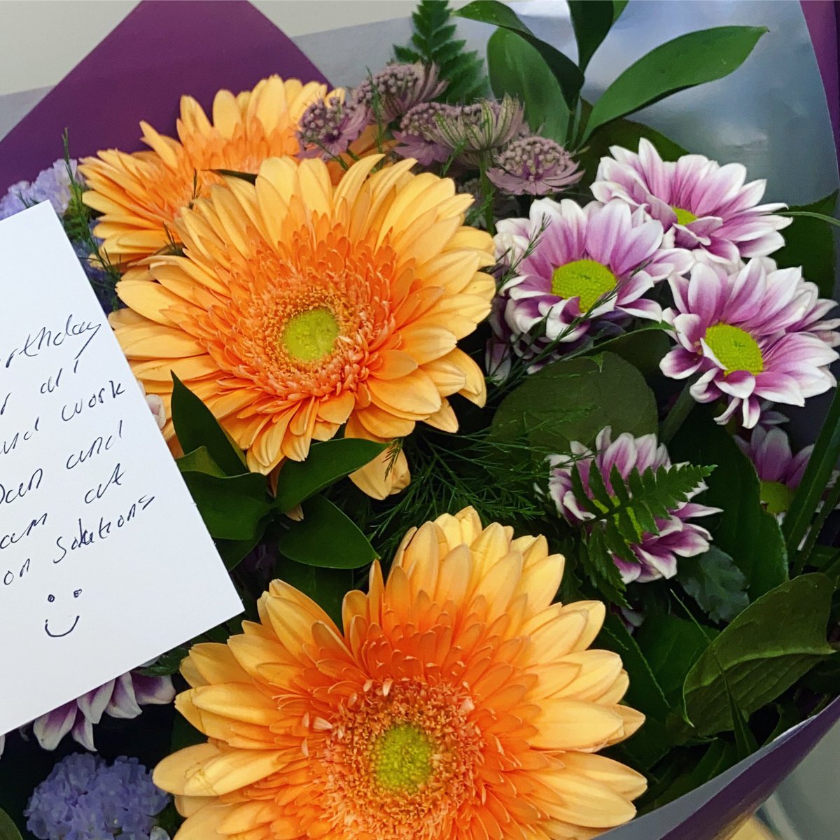 sedationdocs's tweet image. Bringing a dash of colour to your feed and throwing it back to this beautiful bunch💐
•
We got these lovely flowers delivered earlier in the summer as a small gift for a team member’s birthday🥳 
•
The bright orange is definitely our favourite😍 what’s your favourite flower?🌼