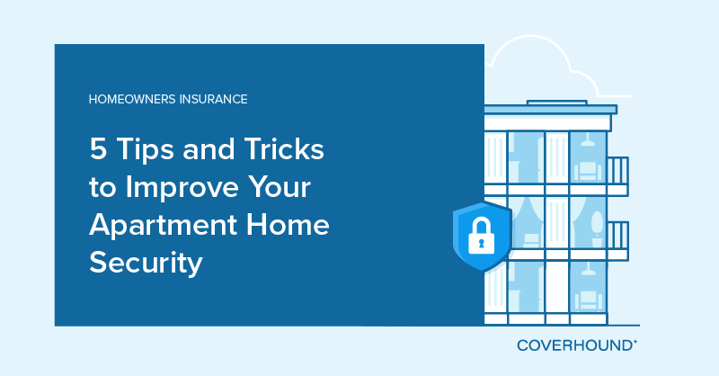 Improve your apartment security and deter would-be thieves with these tips &amp; tricks. #homesecurity #rentersinsurance ow.ly/BlNk50EdBsY